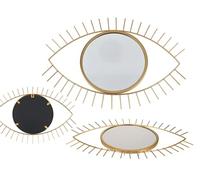 Out of the blue Specchio in metallo dorato, occhio, ca. 34 x 1 x 22,5 cm