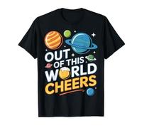 out of This World Fa Il tifo per Space Beer Design Maglietta