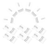 Outanaya 12 set Chiusure Acriliche Trasparenti per Porta Gioielli Scatole e Piccoli Contenitori Serrature Pratiche Facili da Installare per Te per Custodie e Organizer