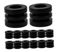 Outanaya 16 pezzi Rondelle Elastici per Calciobalilla Ricambi in Plastica Antiusura per Tavolo da Gioco Kit di Guarnizioni Ammortizzanti per Parti Small Foosball Pads