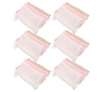 Outanaya 18 Pollici Asciugamani Bagno Cotone per Neonato a Sei Strati, Lavette Viso Morbide e Assorbenti 25x25 Cm, Pulizia Delicata e Lavabile in Lavatrice per Bath e Viaggi