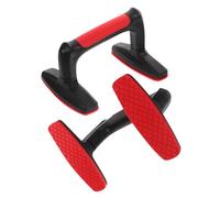 Outanaya 2 Maniglie per Flessioni Ergonomiche Antiscivolo Barre in Plastica per Allenamento Casa e Palestra Supporto Versatile per Petto Addominali e Braccia