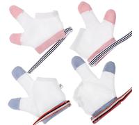 Outanaya 2 paia Guanti Antimorso per Ragazzo Ragazza Tessuto Traspirante e Protezione Morso Dito e Stop Succhiamento Morbidi e Confortevoli per Ragazzo Ragazza Maschio e Femmina