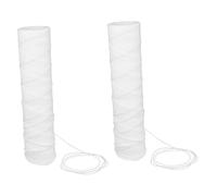 Outanaya 2 pezzi Filtro Acqua PP Cotone Purificatore Anticalcare Alta Portata per Acqua Potabile