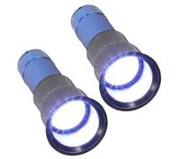 Outanaya 2 Pezzi Lampada Portatile per Speratura Uova Professionale Luce LED Fredda ad Alta Intensità per Incubatrice Test Fertilità e Sviluppo Embrione di Polli Anatre e Oche Adatta Uova