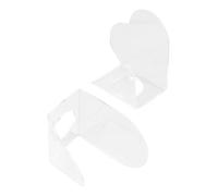 Outanaya 2 Pezzi Palette Trucco Acrilico Leggere Portatili Mescolare Sfumare Perfette Viaggi Salon