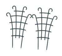 Outanaya 2 Pezzi Supporto per Piante Rampicanti in Plastica Struttura Compatta e Facile da Installare per Piante da Balcone e Giardino Sostegno Stabile per Vasi e Rampicanti