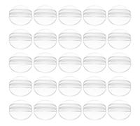 Outanaya 50 Pezzi Supporti per Carte da Gioco in Plastica Trasparente, Base Rotonda 2 Cm, Non Scivolano e Tengono Saldamente le Carte, per Giochi da Tavolo