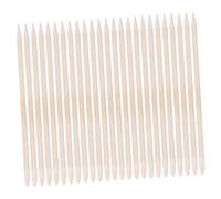 Outanaya 50pezzi Bastoncini Di Legno d Arancio Per Manicure Spingi Cuticole Leviga Morta Lucidante Per Unghie Strumento Per Nail Art