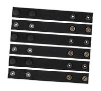 Outanaya 6 Passanti per Cintura Servizio in Nylon Fermacintura Resistente con Chiusura Anelli per Cintura Outdoor per Campeggio e Lavoro