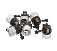 Outanaya 6 Pezzi Ricambio Per Portalampada E26 Con Interruttore On/off, Parti Riparazione Per Da Tavolo E Da, Parti Per Apparecchi Illuminazione Da Te,