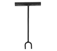 Outanaya Chiave per Valvole Impugnatura a T in Ferro Resistente, Stelo lungo 30 Cm, Gancio Multifunzionale per Chiusura Contatore Acqua, Radiatori e Valvole di Intercettazione, Strumento