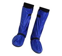 Outanaya Copriscarpe Impermeabili in Oxford con Regolabile Copertura Antiscivolo Alta per Pioggia e Neve Riflettente per Uomo e XXL Blu Protezione Resistente e Riutilizzabile per Viaggi