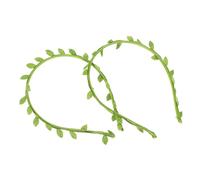 Outanaya Fascia Elastica Per Chioma Foglie Realistiche 2 Pezzi Per Eventi All'aperto Come Compleanni e Matrimoni Per Donne e Ragazze