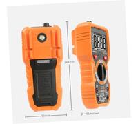 Outanaya Multimetro Digitale Portatile ad Alta Precisione con Display LCD Retroilluminato Misuratore Tensione Resistenza e Continua Tester Multifunzione per Uso Elettrico Professionale