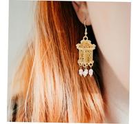 Outanaya Orecchini Pendenti Donna Romantici con Nappa Dorata Gioielli alla Moda per Party Anniversari e Uso Quotidiano Accessori Eleganti e Distintivi
