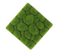 Outanaya Pannello Muschio Finto in Schiuma Decorazione Verde Simulata Resistente al Sole per Giardino e Pareti Interne Facile da Installare per Progetti DIY e Ornamenti Garden