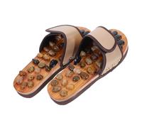 Outanaya Pantofole Massaggianti Per Piedi Terapia Di Agopressione Massaggiatori Per Piedi Da Interno Ciottoli Pantofole Da Casa Per Stimolare i Punti Di Agopuntura