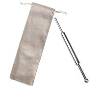 Outanaya Penna Per Massaggio in Acciaio Inossidabile Strumento Per Il Massaggio Dei Punti Di Pressione Massager Di Punti Trigger Silver