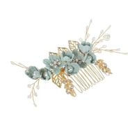 Outanaya Pettine Per Chioma Da Sposa Strass, Accessorio Per Chioma Da Sposa in Lega, Decorazione Per Acconciature Da Matrimonio, Damigelle e Donne, Pettinino Elegante Per Eventi Speciali