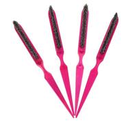 Outanaya Pettine per Chioma da Uomo da Salone 4 Pezzi Spazzola da Barbiere lo Styling Massaggiante Cuoio Capelluto Districante per Parrucchieri Uso Professionale Cura Chioma