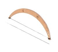 Outanaya Righello per Sopracciglia in Plastica Resistente 1 Strumento di Misura Portatile e 2 Corde per Mappatura Sopracciglia, per Trucco Professionale e Uso Domestico