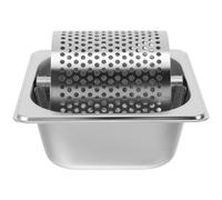 Outanaya Rullo per Burro in Acciaio Inossidabile Distribuzione Uniforme e Facile Pulizia, Utensile Manuale per Spalmare Burro su Panini e Hamburger in Cucina