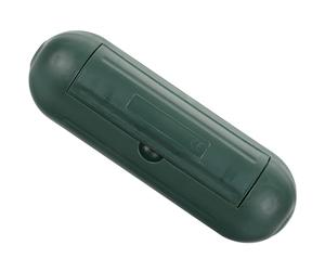 Outanaya Scatola di Sicurezza per Cavi di Prolunga Esterni in Plastica Resistente, Custodia Compatta per Protezione Collegamenti Elettrici e Copertura Antipioggia per Uso Colore Casuale