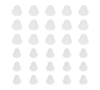 Outanaya Set 200 Pezzi Tazze in Silicone per Tatuaggi U-forma Piccole e Medie, Porta Pigmenti Monouso per Inchiostro Tatuaggi, Accessori Professionali per Forniture Tattoo