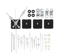 Outanaya Set 4 Pezzi Movimento al Quarzo per Orologio da Parete, Meccanismo di Ricambio Durevole Puntatore, Kit di Movimenti per Orologi Domestici, Compatibile per Sostituzione e Riparazione