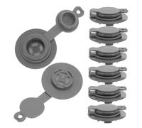 Outanaya Valvole Compressione per Tpu Sacchi 8 in Accessori Sottovuoto Facile Installazione per Conservazione Efficiente per Sacchetti