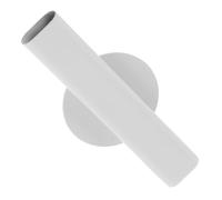 Outanaya Vaso da Parete in Metallo per Fiori Design Elegante Bianco Contenitore Floreale Sospeso per Decorazioni Casa Festa e Matrimonio Vaso da Parete Sospeso per Composizioni Floreali