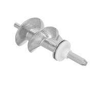 Outanaya Vite di Ricambio per Tritacarne Elettrico in Acciaio Inossidabile Argento, Accessorio Resistente Compatibile con Moulinex per Macinazione Carne in Cucina