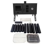 Outbacker® Firebox Range Fornello da Forno, Nero