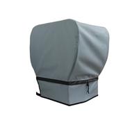 Outboard Cover - Motor Protector | Waterproof Heavy Duty Engine Shield With Adjustable Buckle, Oxford Cloth PVC Coated Guard For Boat Yacht Beach Terrace Balcony Courtyard Porch Storage Protection