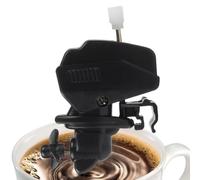 Outboard Drink Mixer, Novelty Propeller Coffee Blender, 2.56x1.77x1.18 Inches, Mini Handheld Stirrer, Milk Tea Juice, Fun Mixing Gadget for Travel Kitchen Bar Home Beverage Preparation