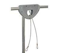 OUTBOARD MOTOR HOLDER WHITE WITH CABLE