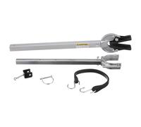 Outboard Transom Saver - 23" To 62.2" Adjustable Boat Transom Saver | 23-35 Inch Shock Absorbing Outboard Bracket | Stern Protectors With Heavy Duty Composite Heads For Engine Roller Trailer Marine 1.
