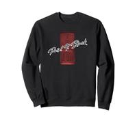 Outcast Crew Clothing co. dipingilo Nero Firma Design Felpa