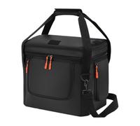 Outd0or - Borsa per il trasporto della centrale elettrica, borsa da viaggio impermeabile con tasche laterali anteriori, resistente, per uomini, donne, adolescenti, appassionati di attività all'aperto