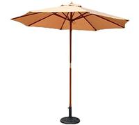 Outdoor 2.1m/6.9 ft Cantilever Parasol Octagonal Garden Sun Umbrella Tilting Canopy Shelter Easy to Open 50+ Protec