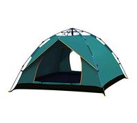 Outdoor 2-4 Person Family Tent, Family Instant Pop Up Camping Tent 100% Waterproof for Beach BBQ Park Fishing Mountain or Toy House Sun Shade Canopy