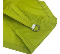 Outdoor 5x7m Rettangle Waterproof Shade Sail 95% UV Block Sun Shade Canopy for Patio Garden Lawn Pergola Deck Gray