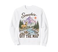 Outdoor Adventure Deer Mountain Wilderness Nature Explorer Felpa