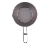 Outdoor Adventure Ready - Ciotola pieghevole ultraleggera, 450 ml, con manico di bloccaggio (450 ml con beccuccio)