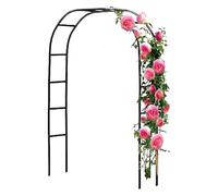 Outdoor Arch Trellis - Metal Garden Trellis for Climbing Plants | Plant Support Tool | Balloon Decor Arbor, Flowers Frame Backdrop Stand for Wedding