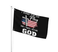 Outdoor Bandiera Da Giardino 90X150Cm I Kneel Before The And Fight For It Bandiera Da Cortile Decorazione Bandiera Da Dell'Individualità Per Decorazione Domestica, Giardino, Barca