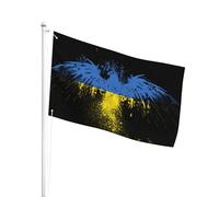 Outdoor Bandiera Da Personalizzata 90X150Cm Ukrainians Central American Bandiera Da Cortile Resistente Ai Raggi Uv Bandiera Da Giardino Per La Fattoria All'Aperto, Camion, Decorazione Domestica