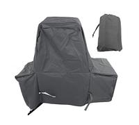 Outdoor BBQ Grill Cover | Weatherproof & Sunlight Defensive 600D Oxford Fabric | Particle Blocking Oven Hood for Patio/Garden/Camping | Buckle Design Fits 47.6 x 20.5 x 39.4