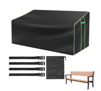 Outdoor Bench Covers Waterproof, Heavy-Duty Patio 2-Seater Bench Covers, Weather Resistant Furniture Protector For Garden Yard Lawn Backyard Couch Rocking Chair Lounge Chair Winter Summer